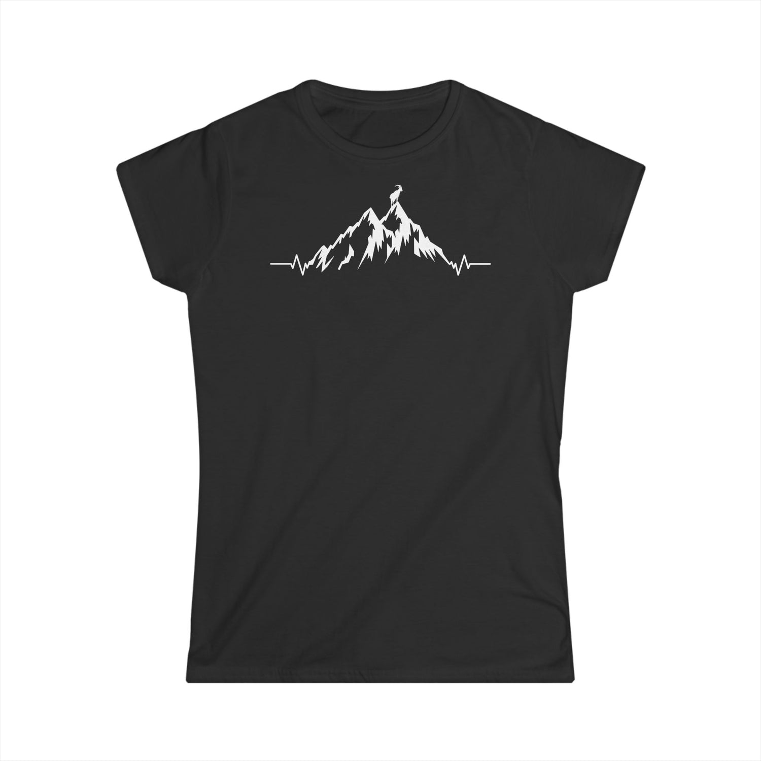 Berg T-Shirt - Herzschlag Steinbock (Damen)