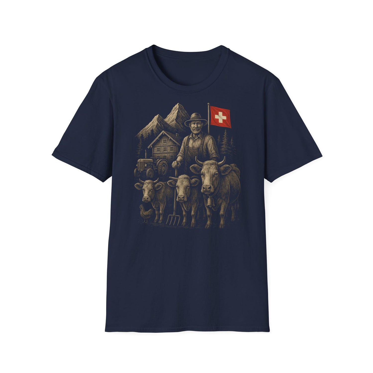 Berg T-Shirt - Swiss 3