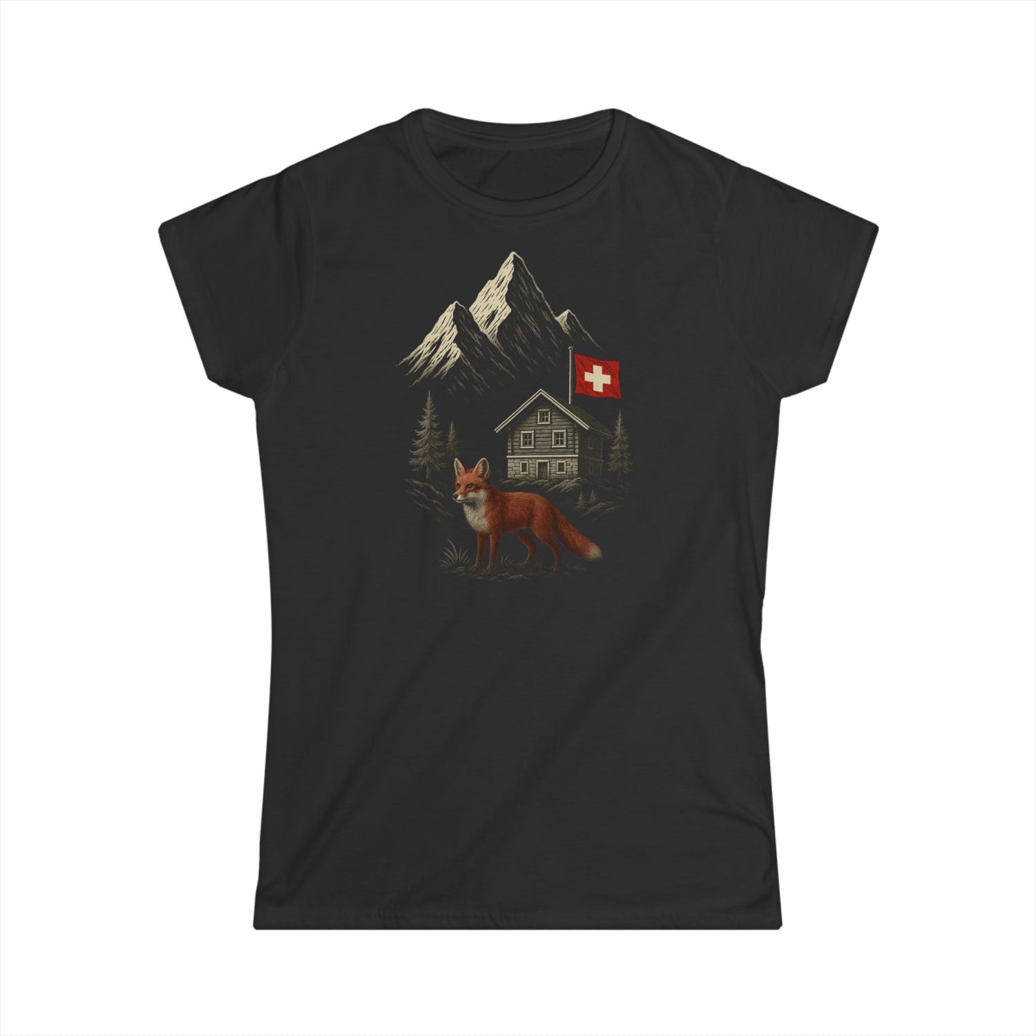 Berg T-Shirt - Fuchs (Damen)