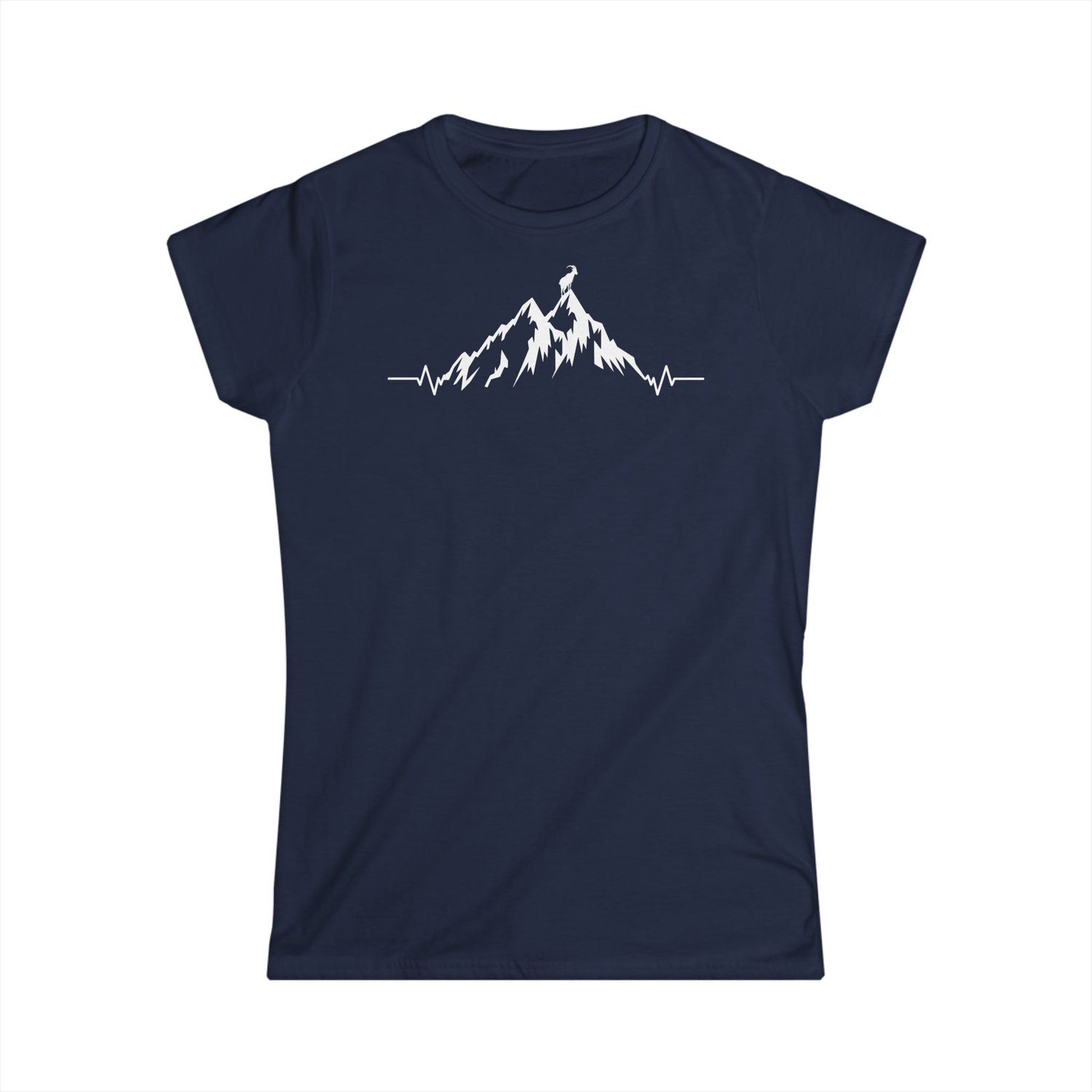 Berg T-Shirt - Herzschlag Steinbock (Damen)