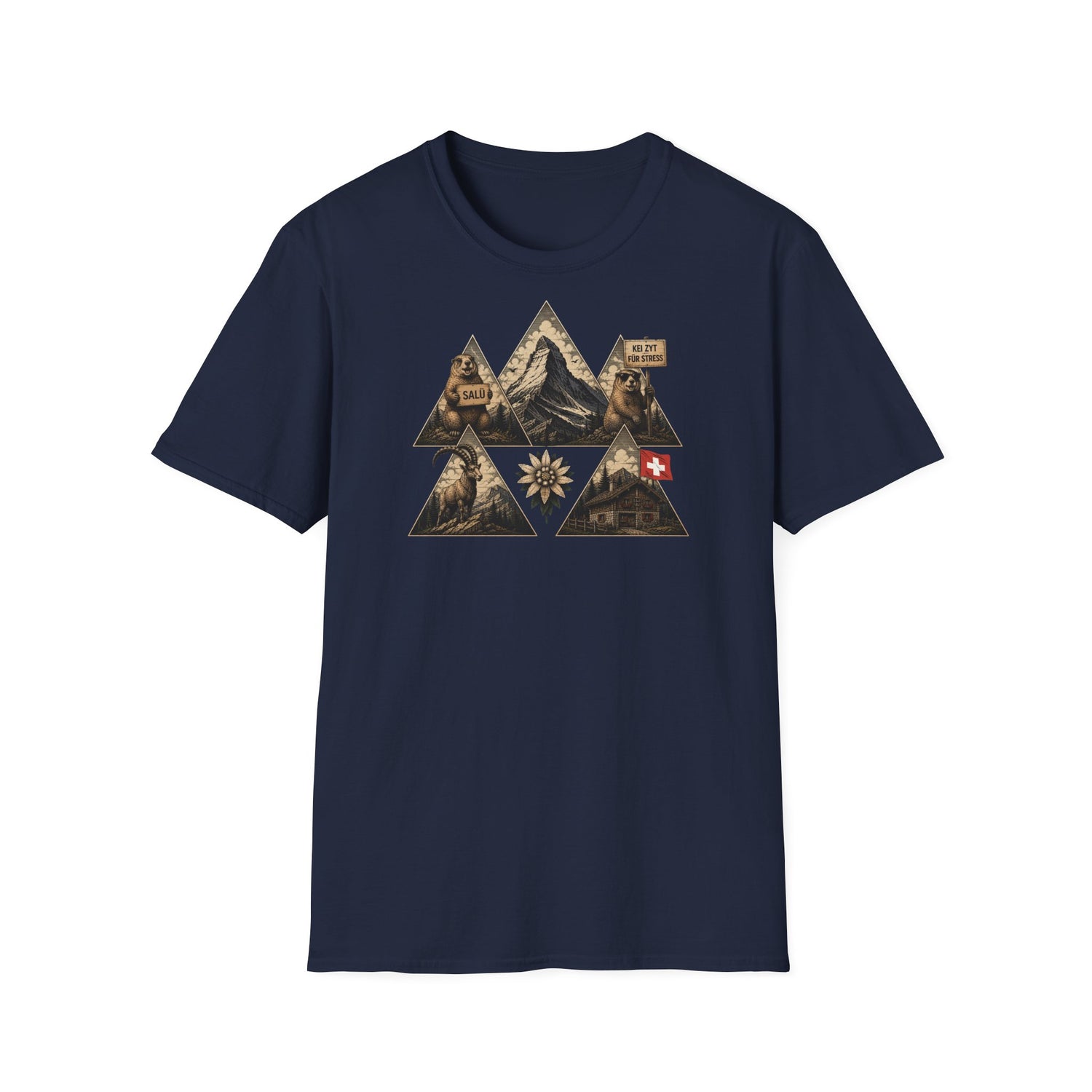 Berg T-Shirt - Kei Zyt für stress 3