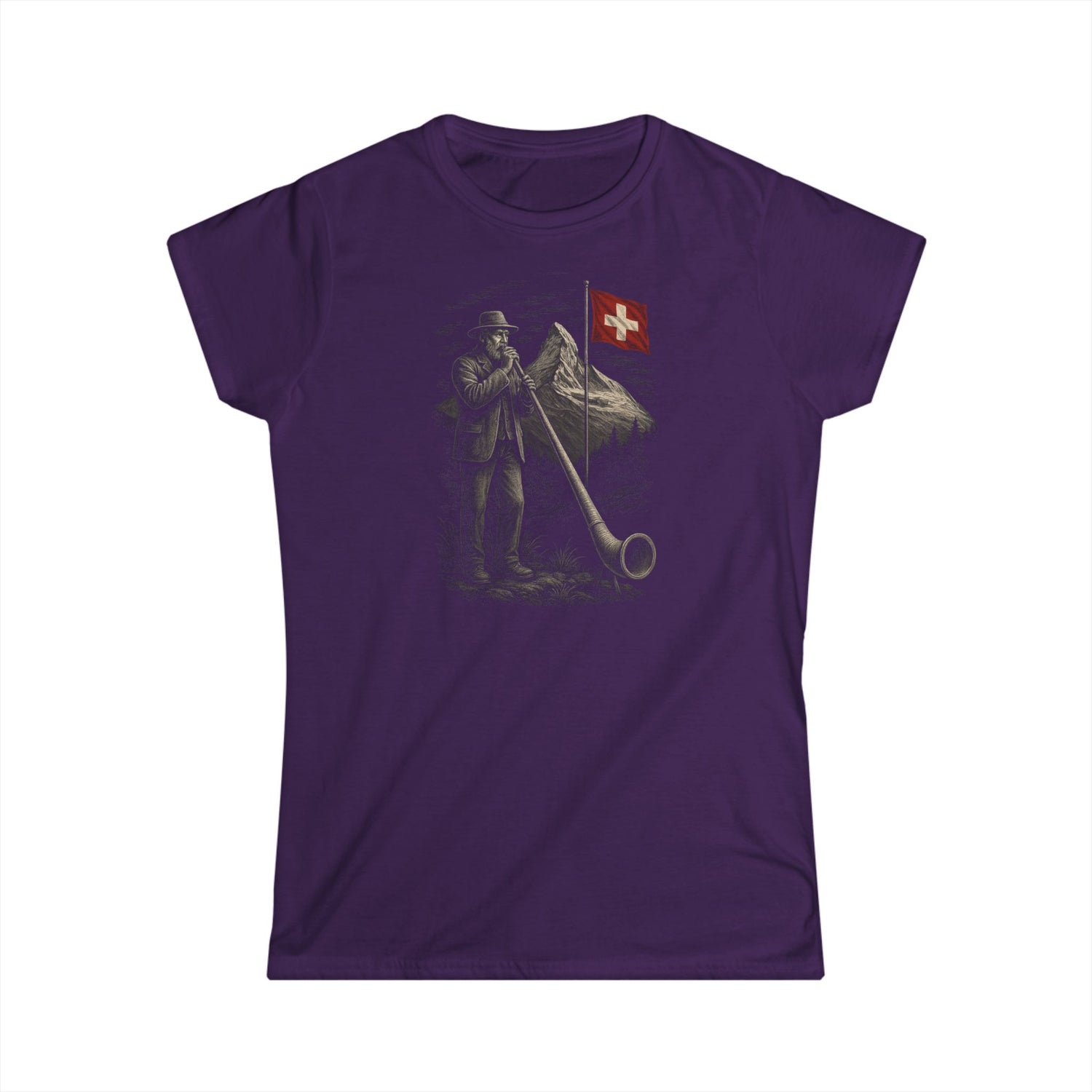 Berg T-Shirt - Alphorn (Damen)