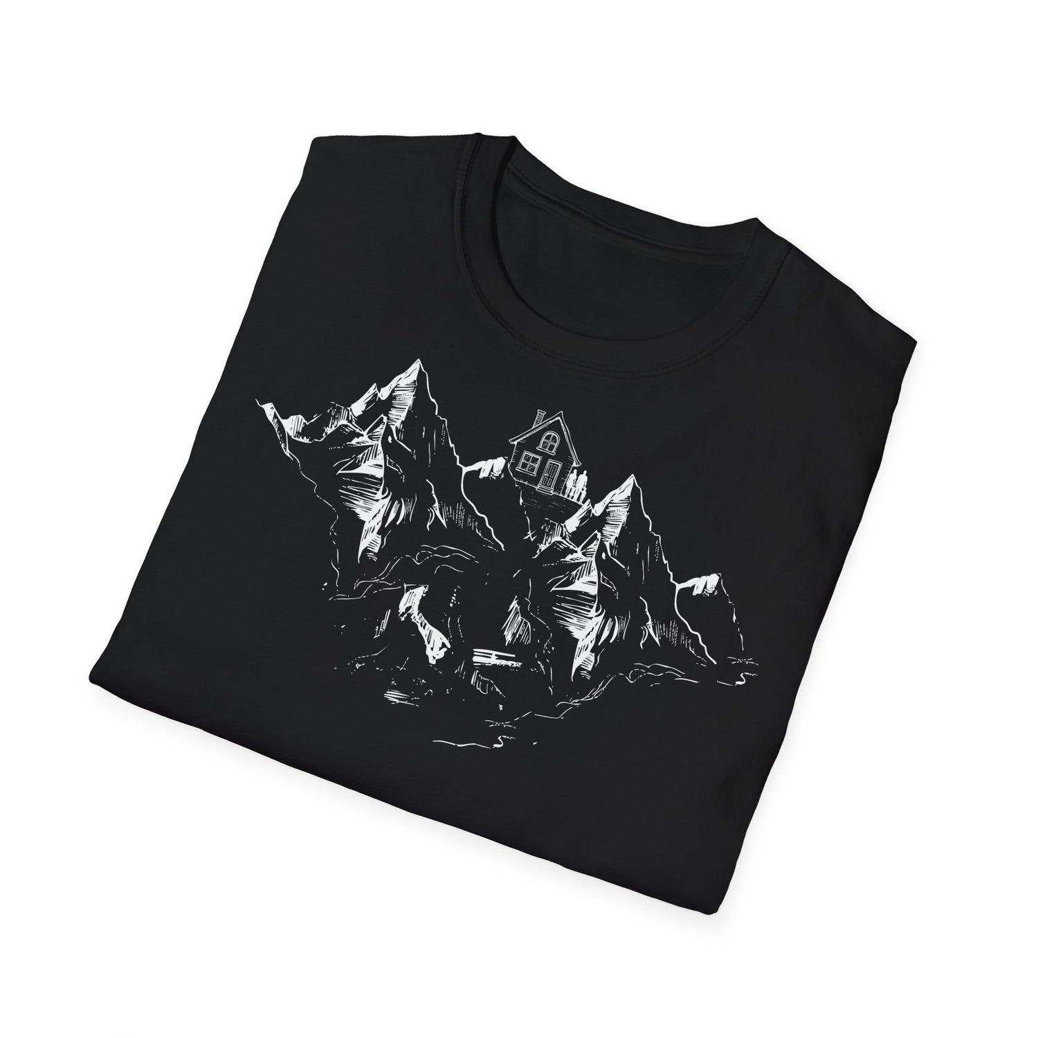 Berg T-Shirt - Hütte