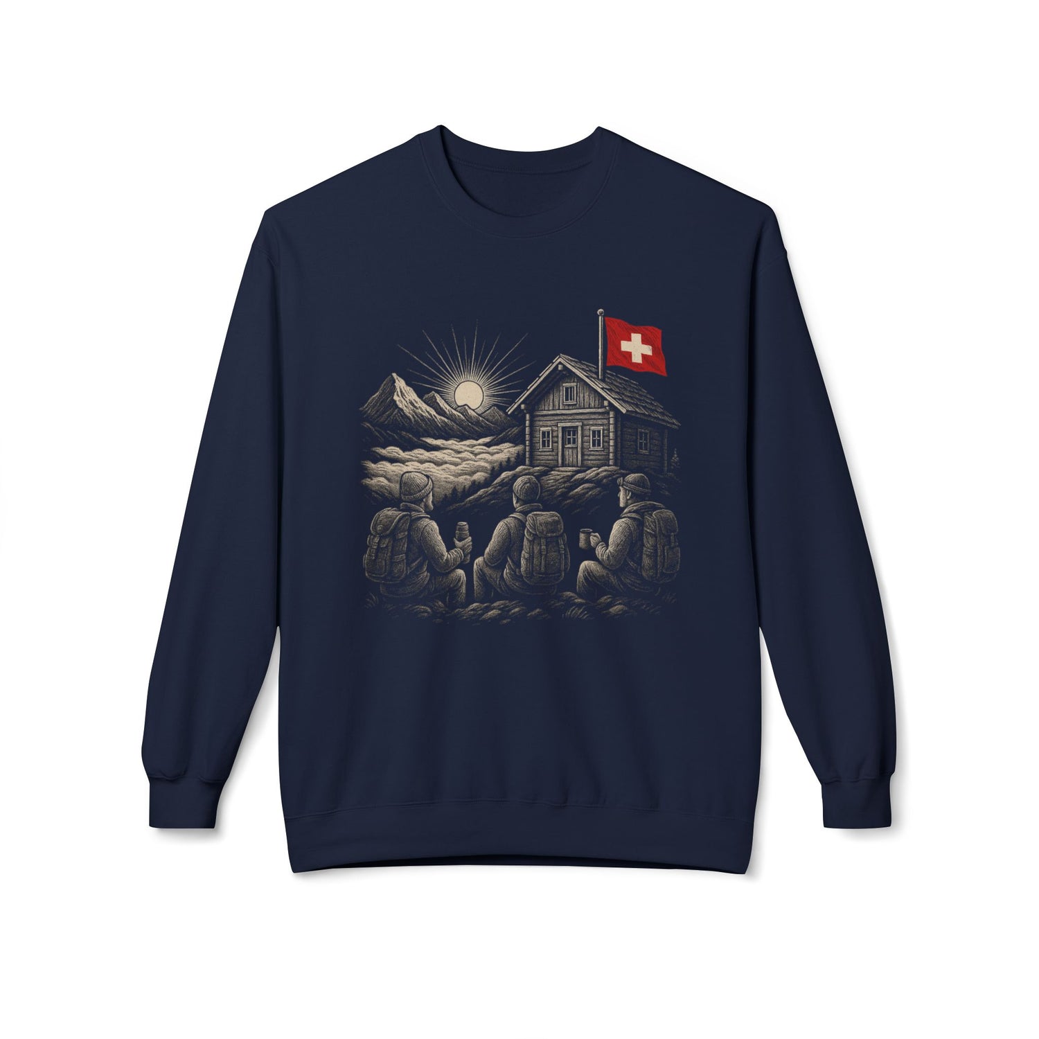 Berg Sweatshirt - Freunde