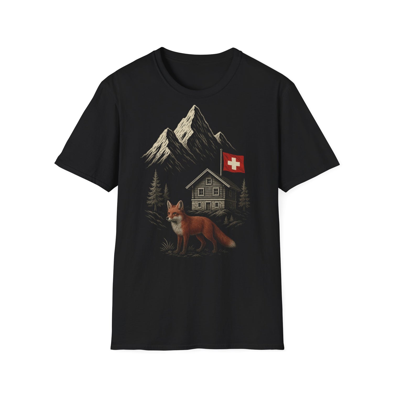 Berg T-Shirt - Fuchs