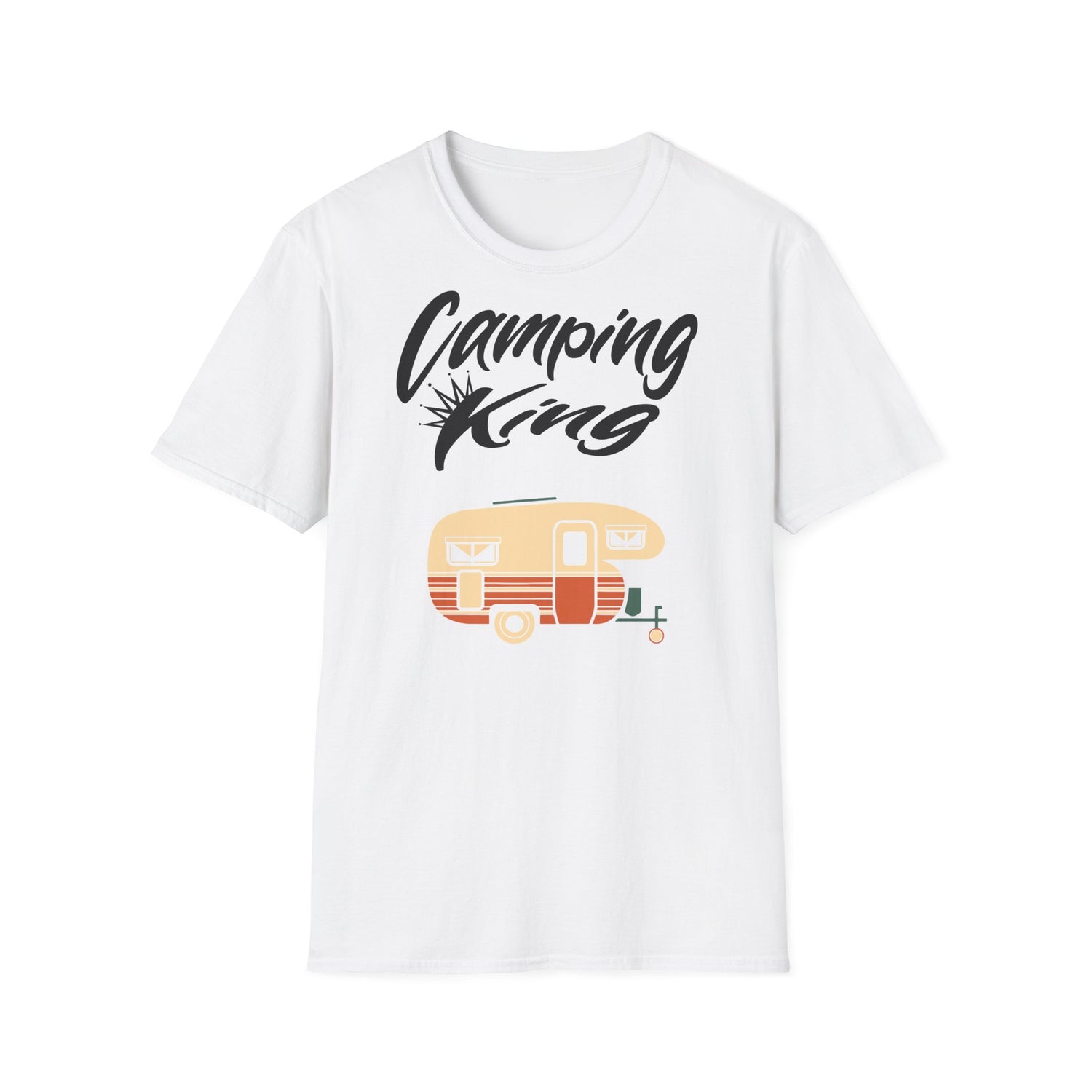 Camping T-Shirt - Camping King (Wohnwagen)
