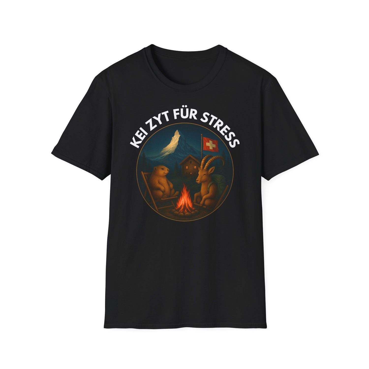 Berg T-Shirt - Kei Zyt für Stress