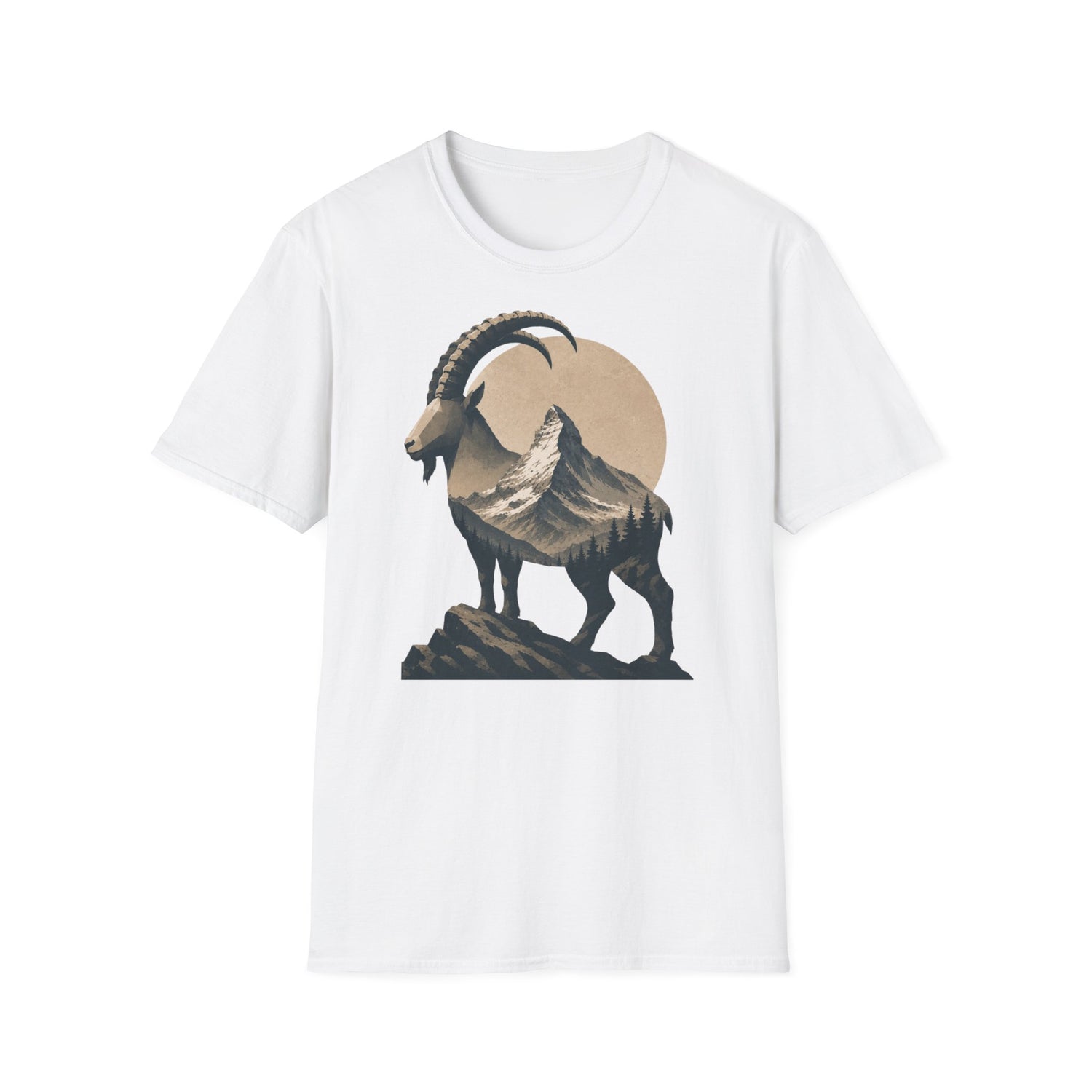 Berg T-Shirt - Steinbock & Matterhorn