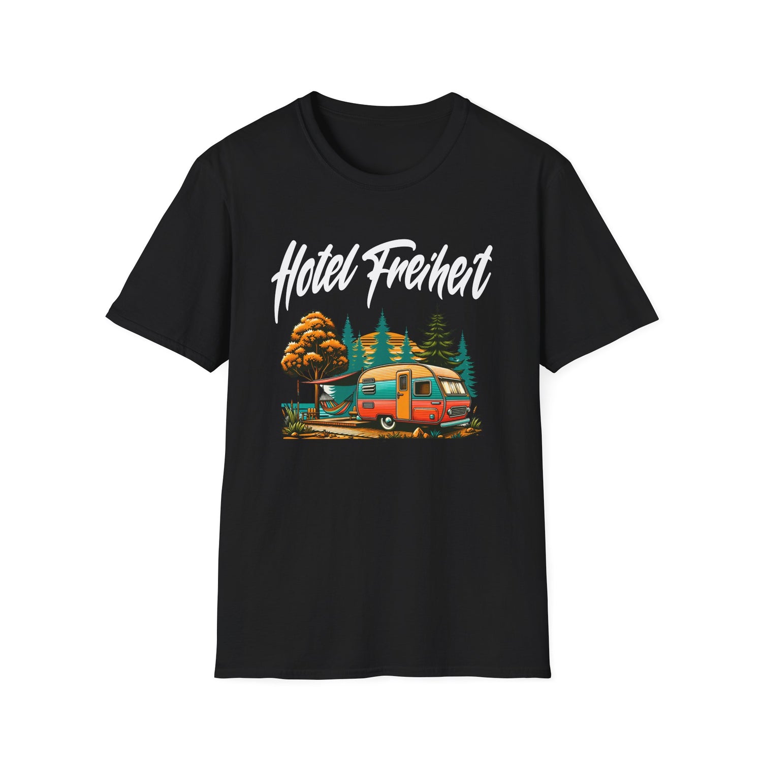 Camping T-Shirt - Hotel Freiheit