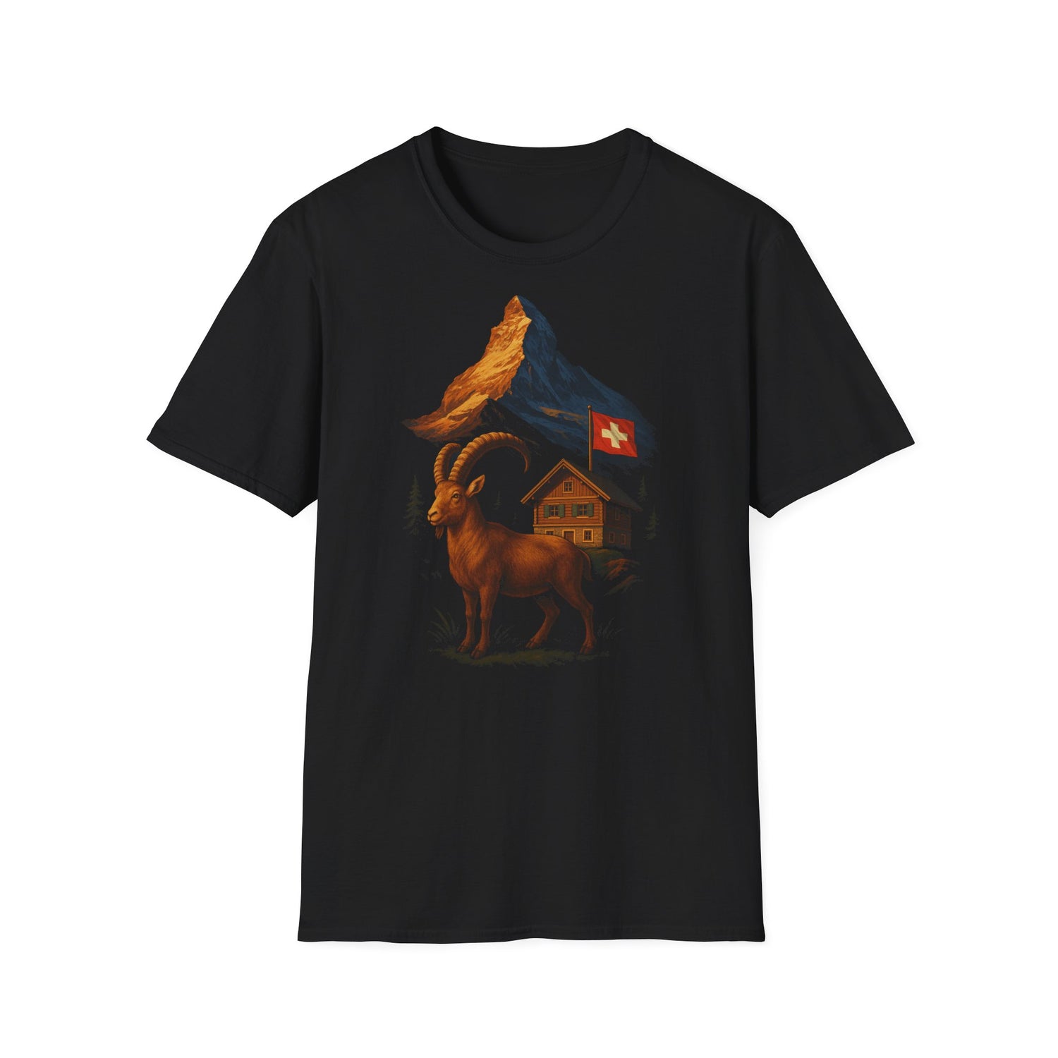 Berg T-Shirt - Steinbock Matterhorn