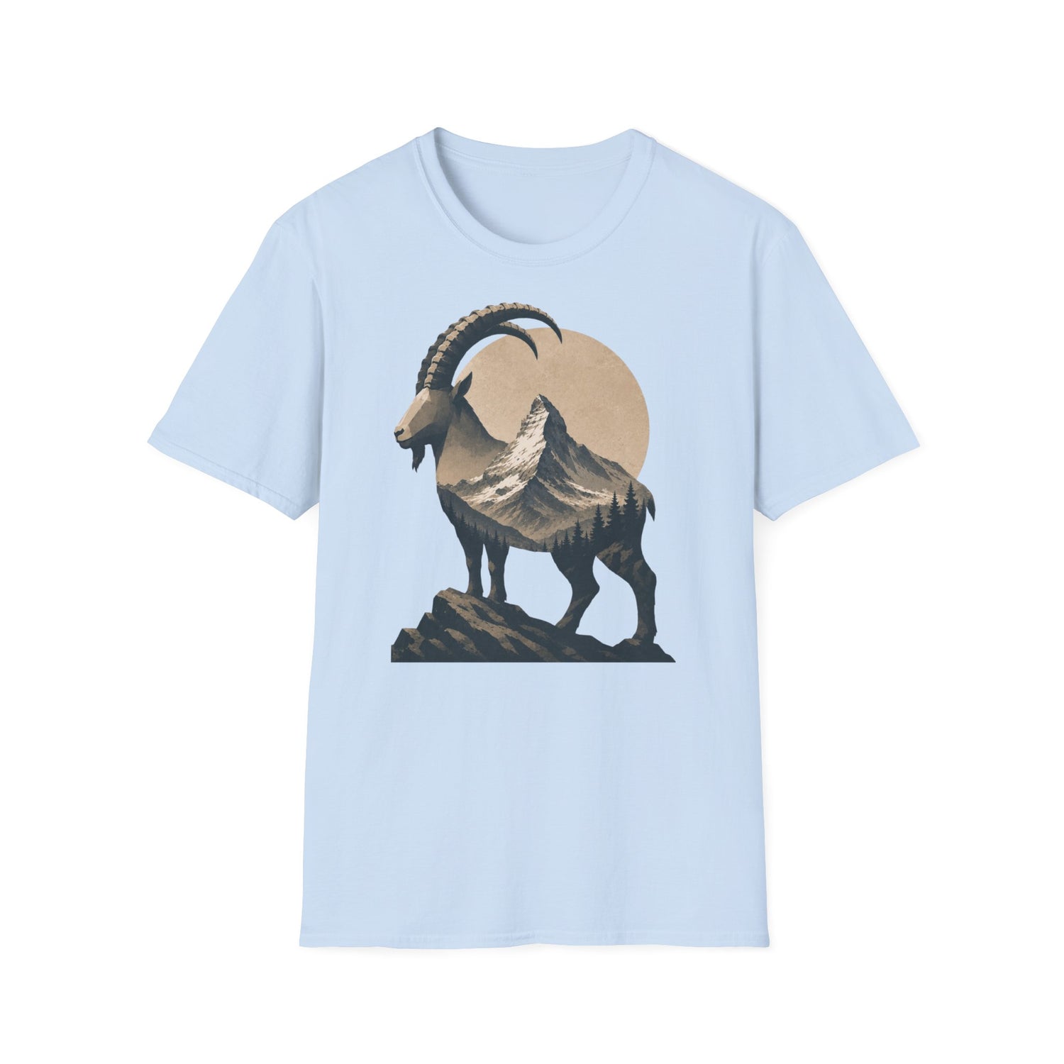 Berg T-Shirt - Steinbock & Matterhorn