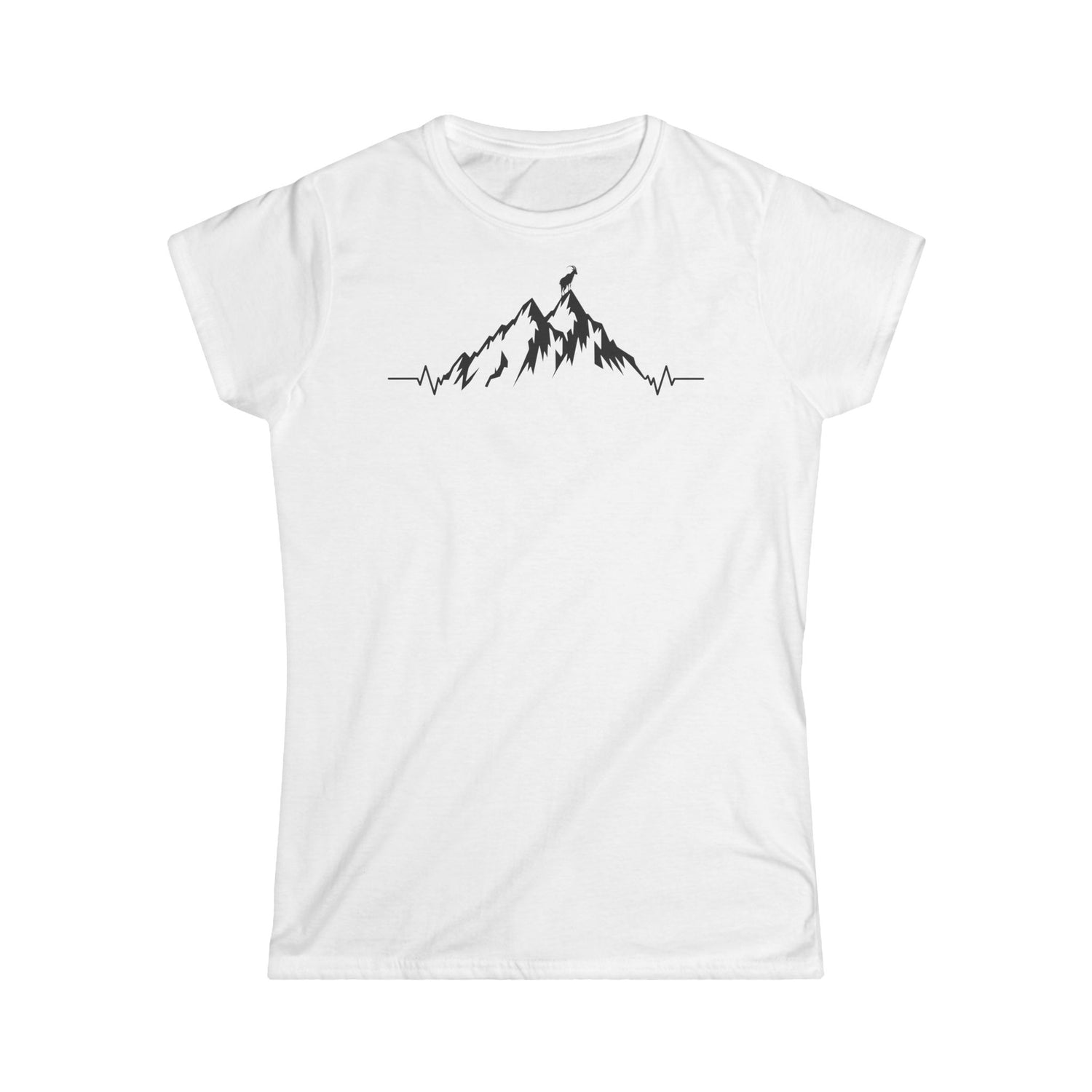Berg T-Shirt - Herzschlag Steinbock (Damen)