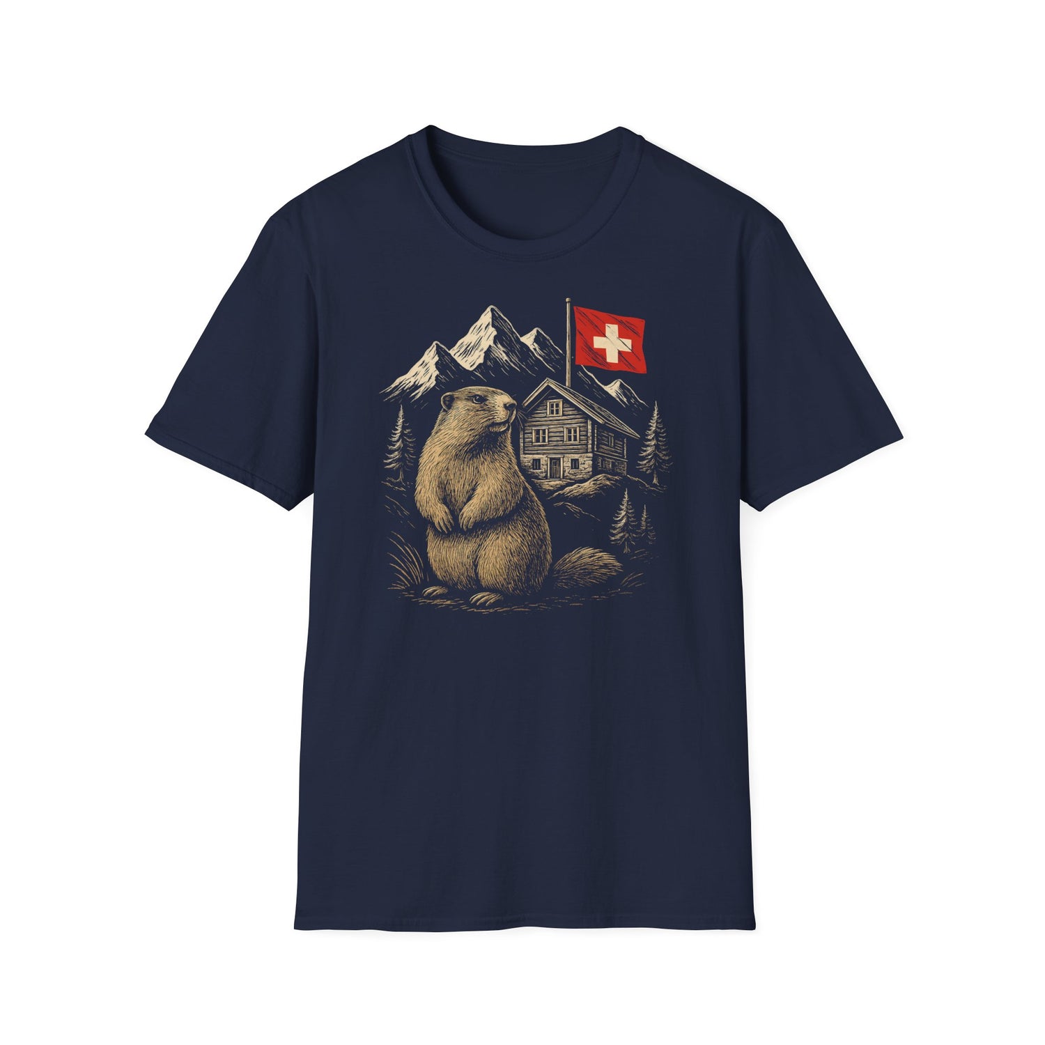 Berg T-Shirt - Murmeltier