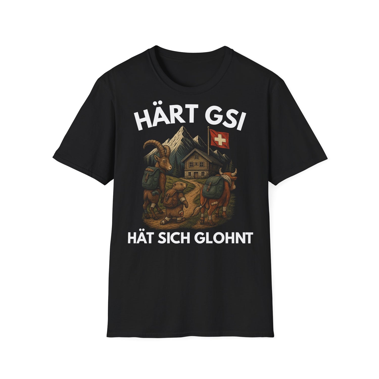 Berg T-Shirt - Härt gsi, hät sich glohnt