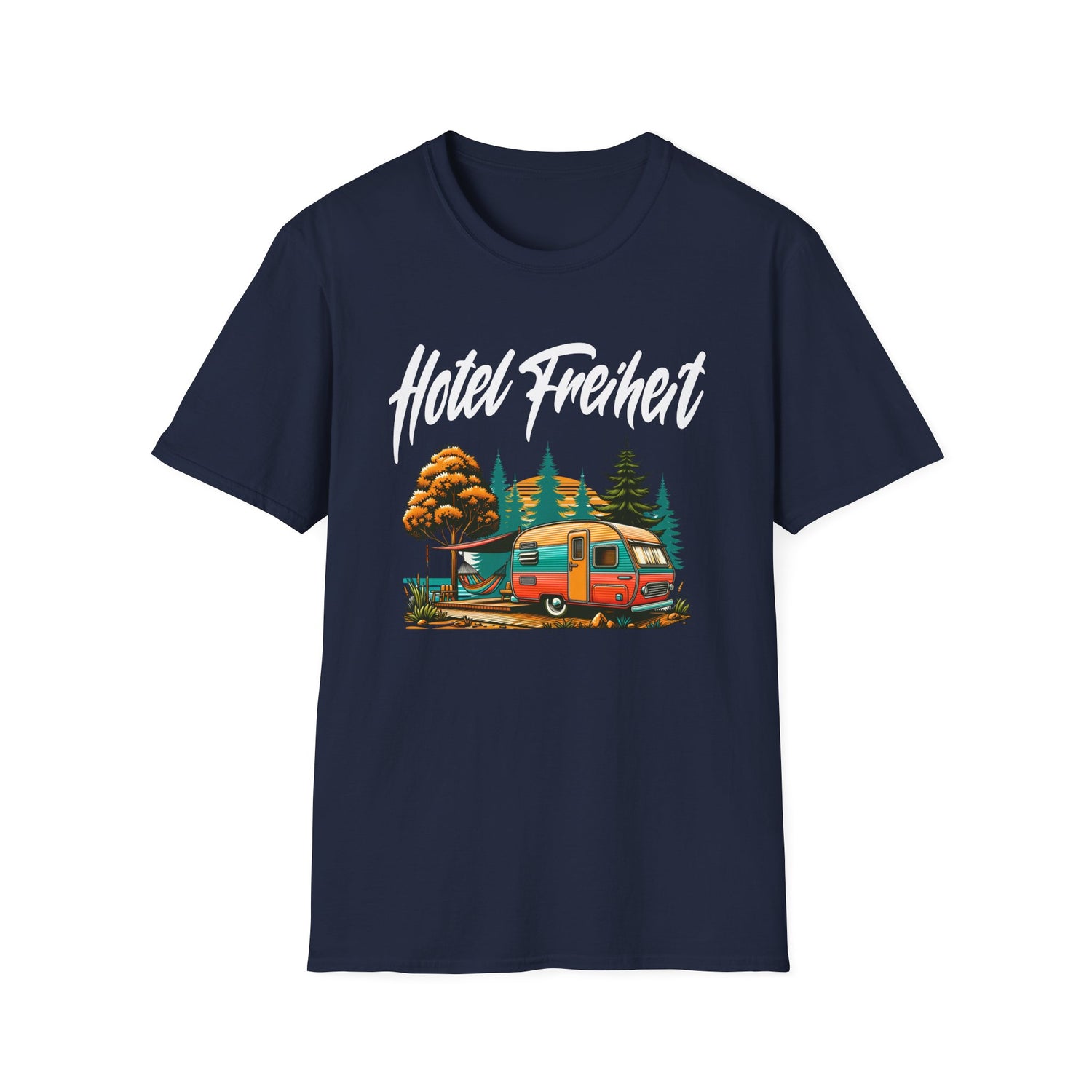 Camping T-Shirt - Hotel Freiheit