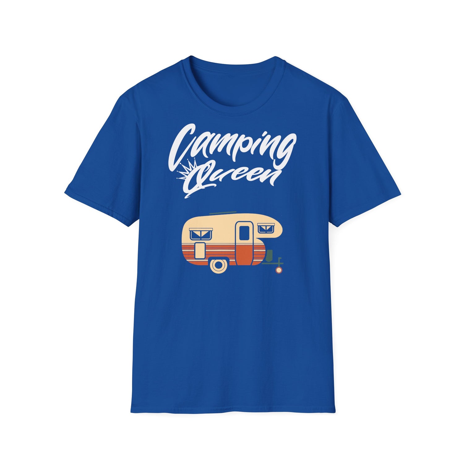 Camping T-Shirt - Camping Queen (Wohnwagen)