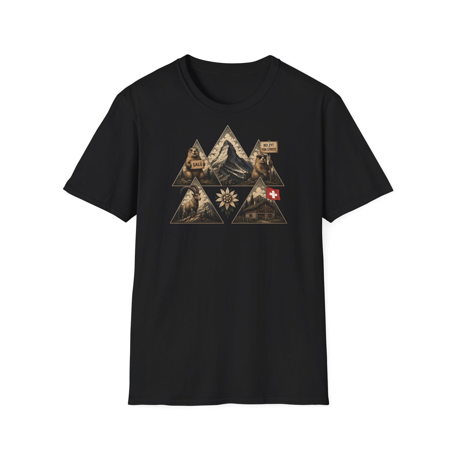 Berg T-Shirt - Kei Zyt für stress 3