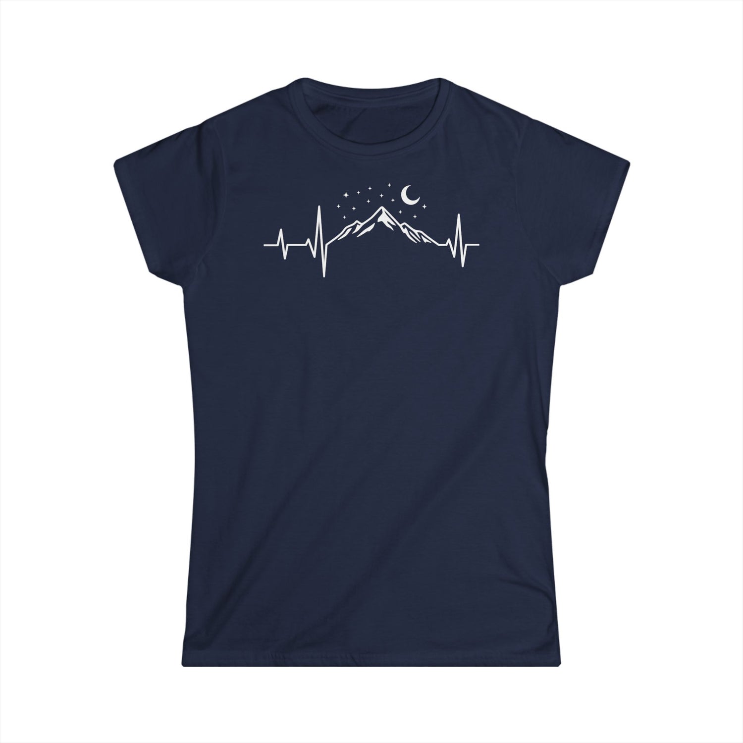 Berg T-Shirt - Herzschlag Mond (Damen)