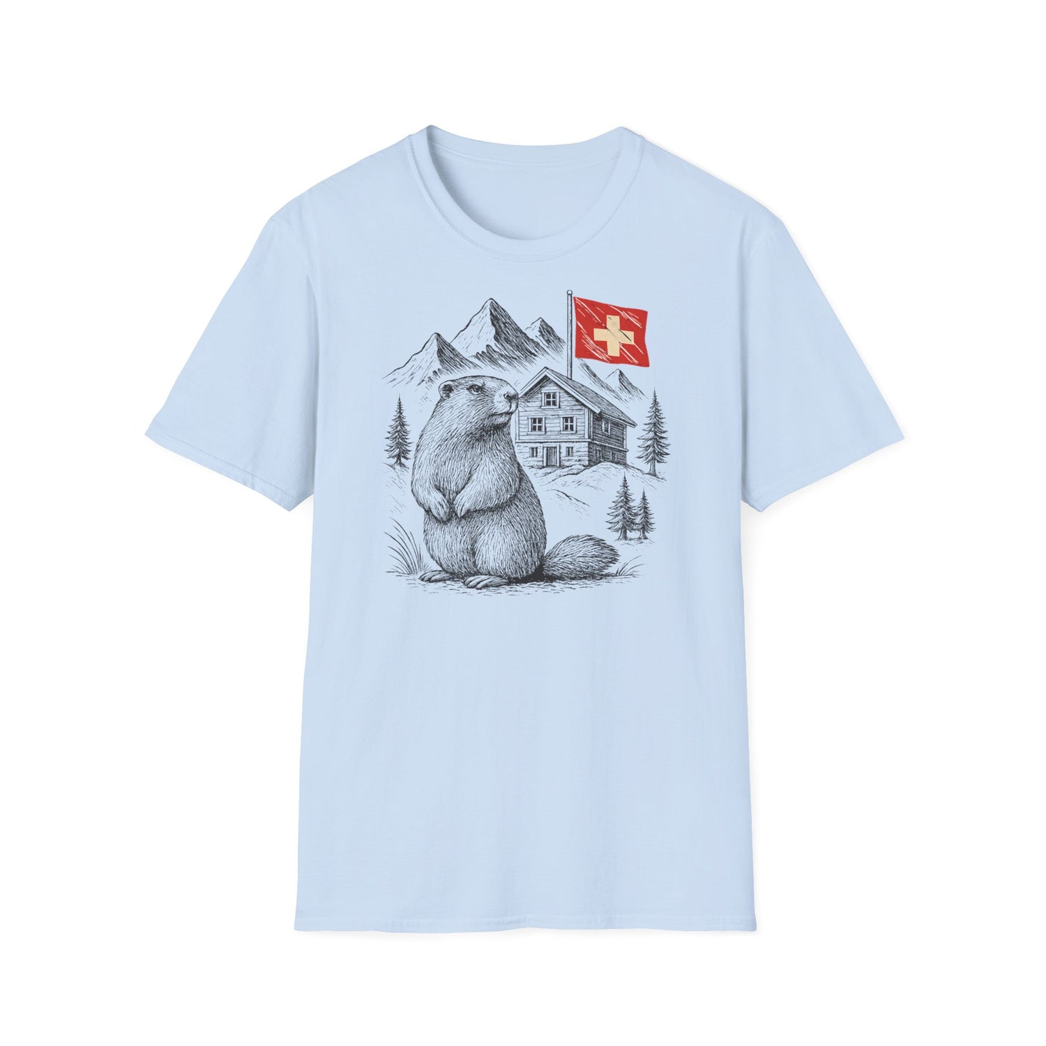 Berg T-Shirt - Murmeltier