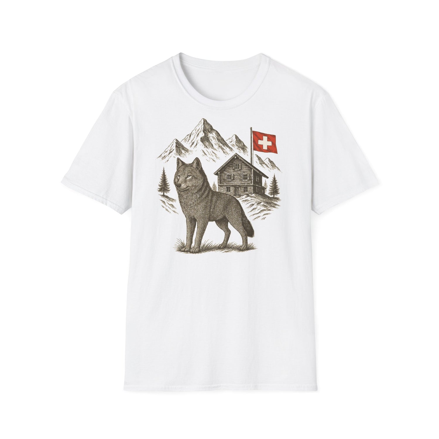 Berg T-Shirt - Wolf