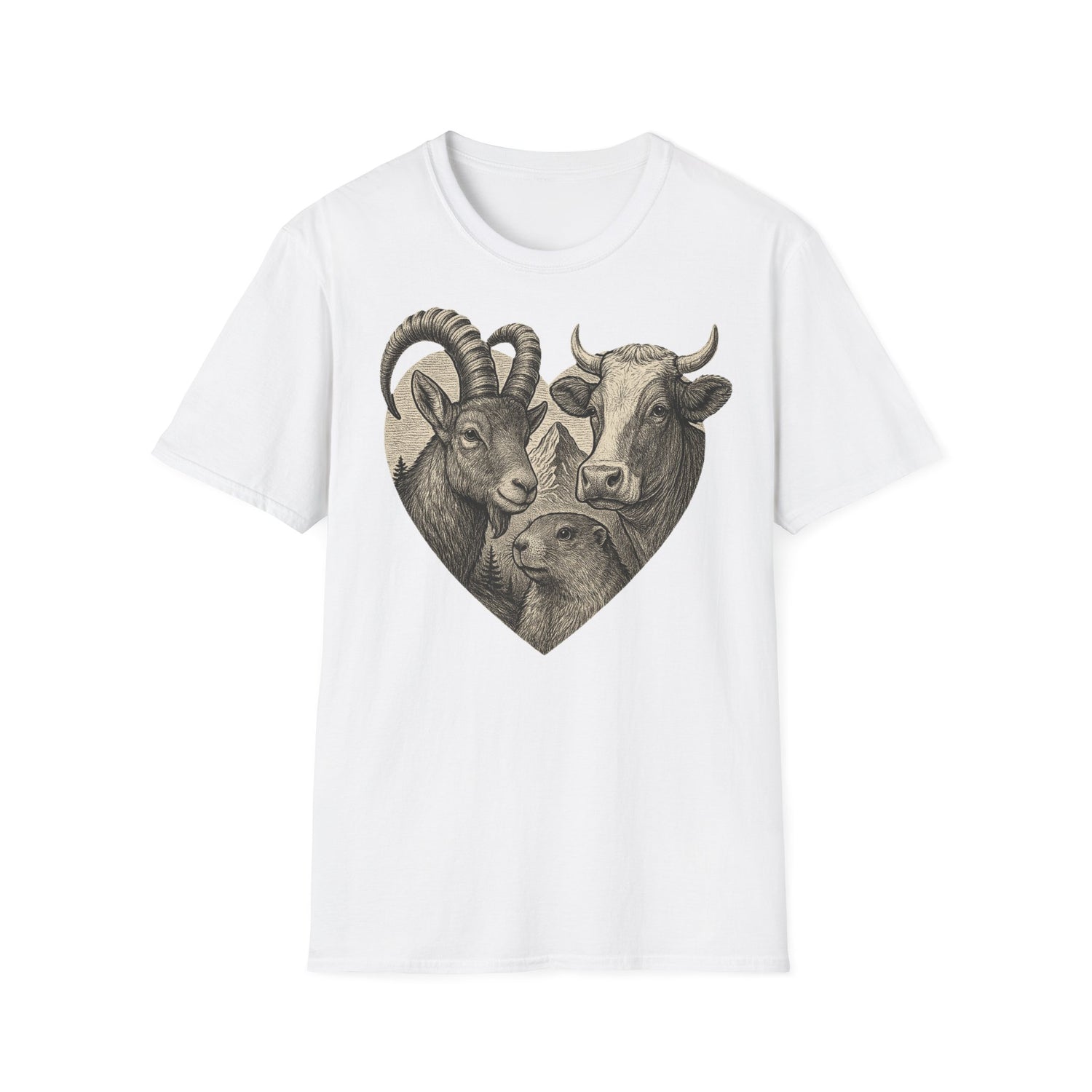 Berg T-Shirt - Bergherz