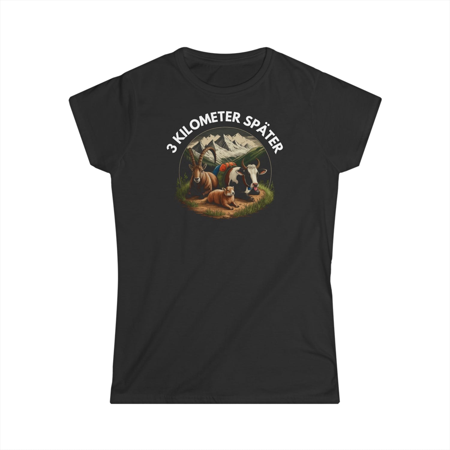 Berg T-Shirt - 3 Kilometer später (Damen)