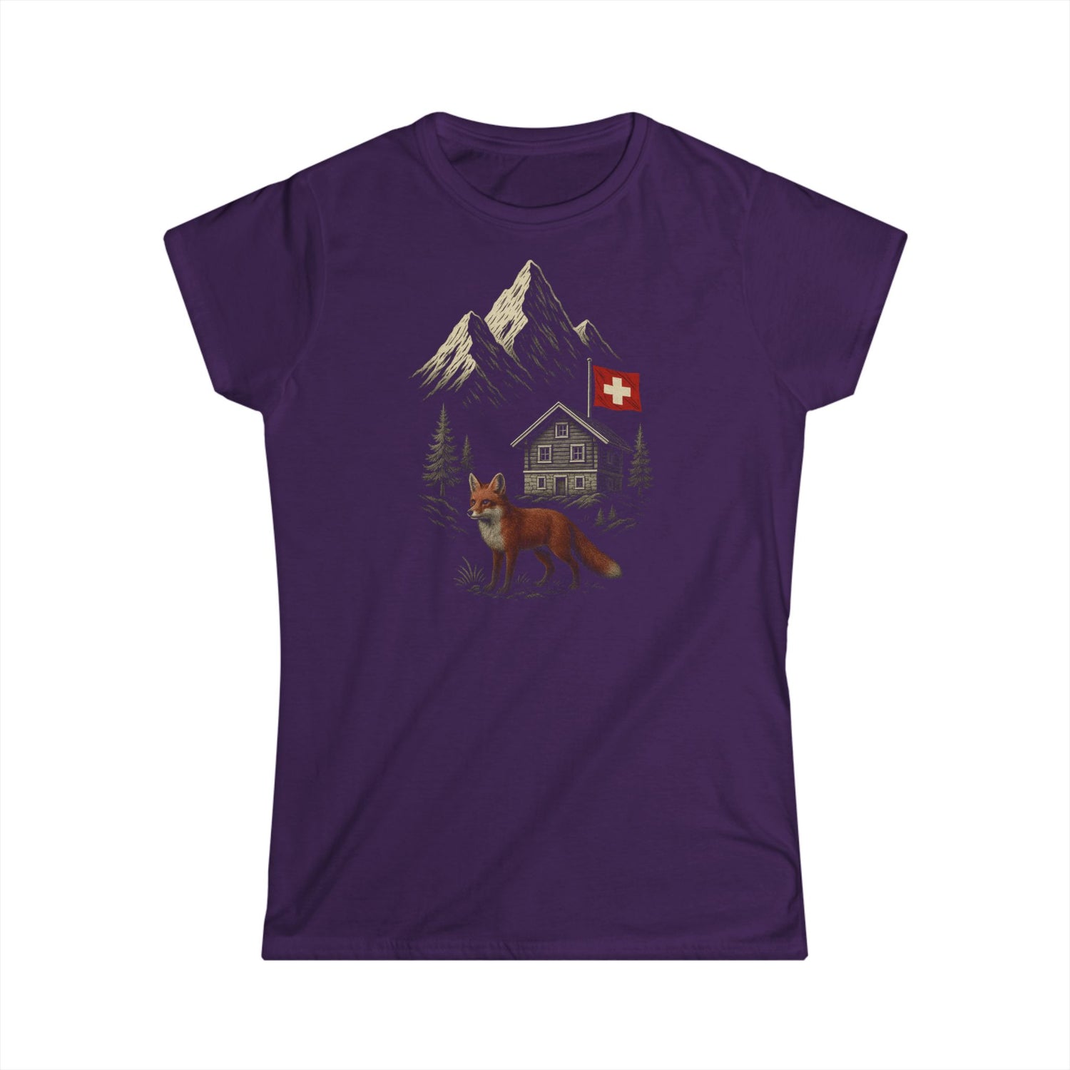 Berg T-Shirt - Fuchs (Damen)