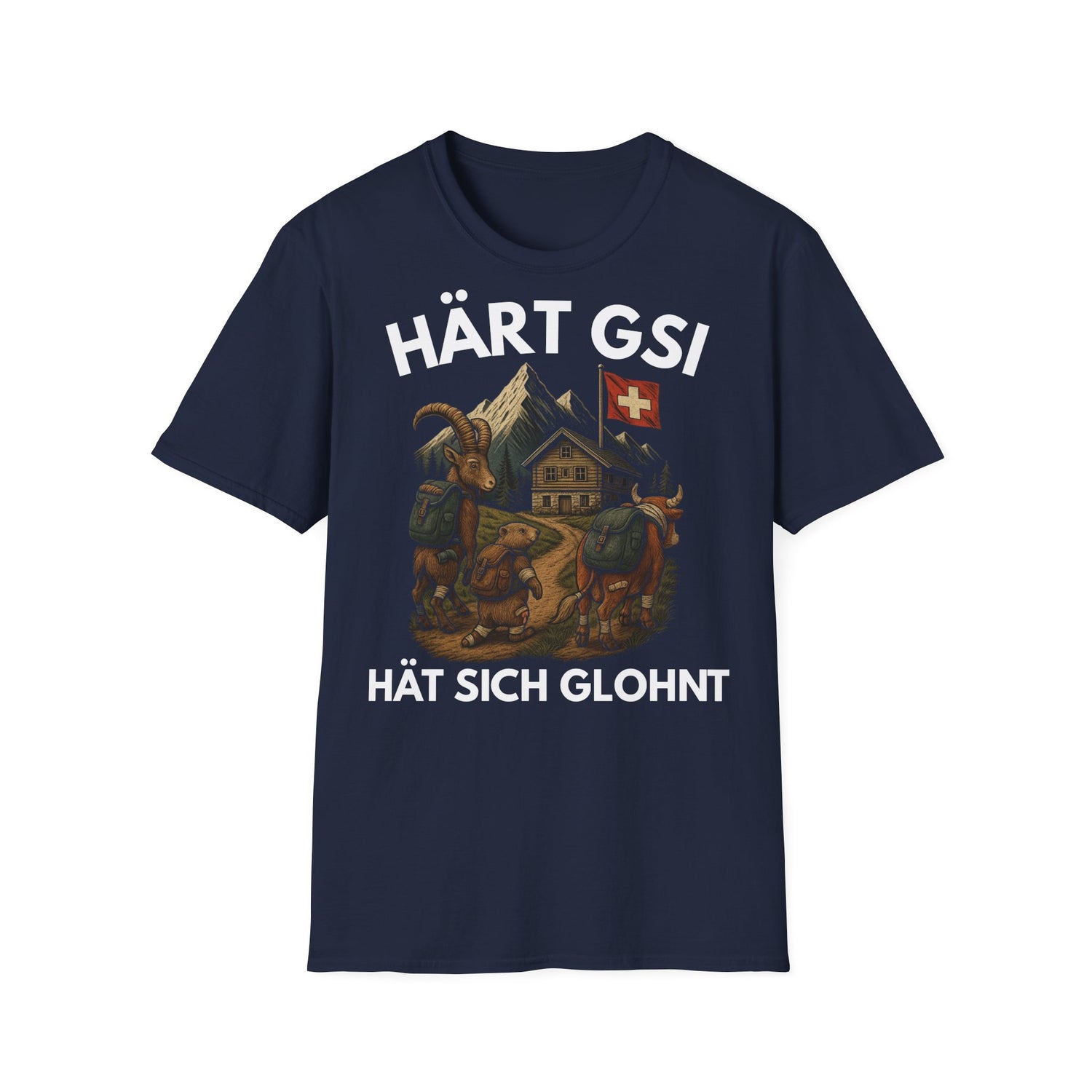 Berg T-Shirt - Härt gsi, hät sich glohnt
