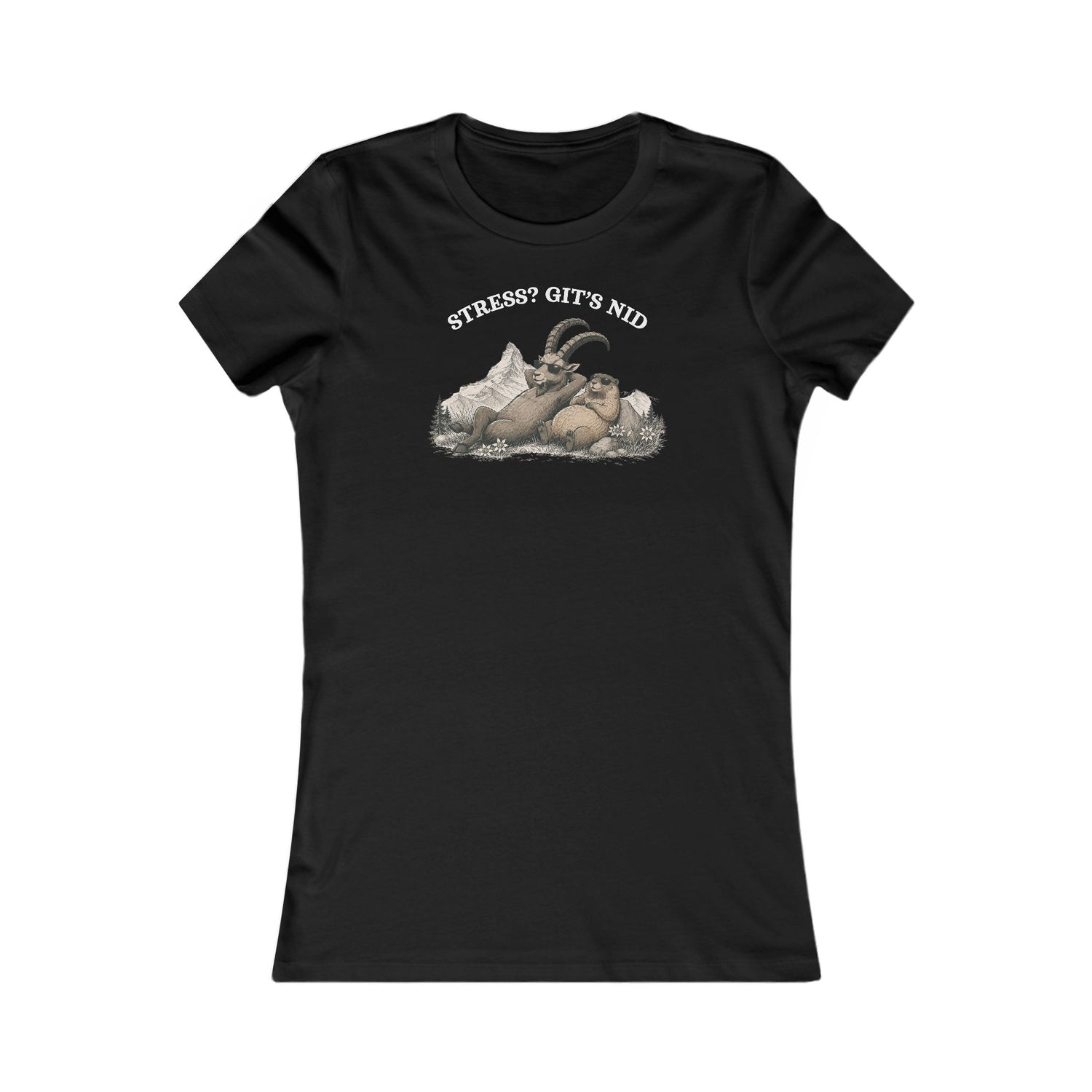 Berg T-Shirt - Stress? Git's Nid