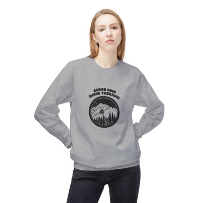 SKI SWEATSHIRT - Berge sind meine Therapie