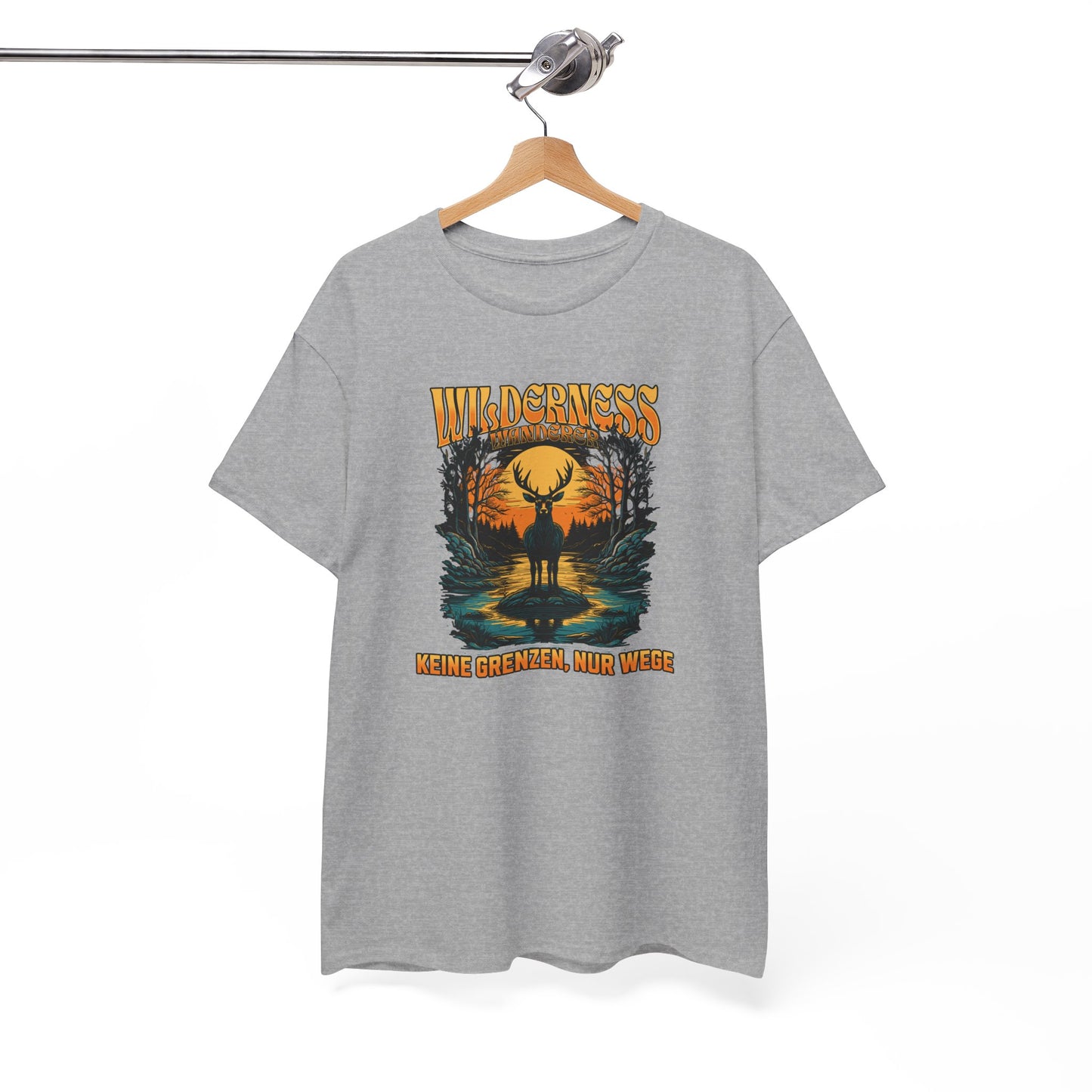 HIKING T-SHIRT - Keine Grenzen, nur Wege