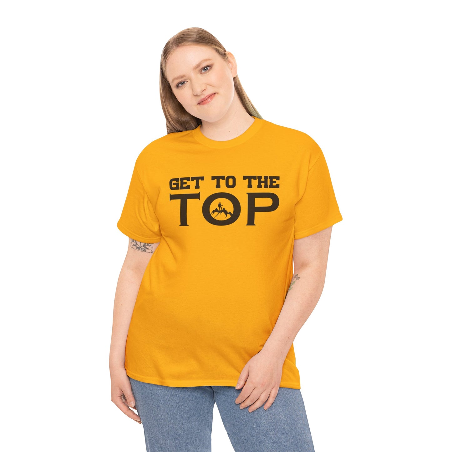 HIKING T-SHIRT - GET TO THE TOP