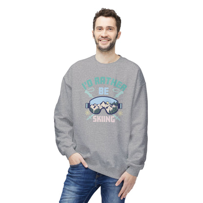 SKI SWEATSHIRT - I'd rather be Skiing