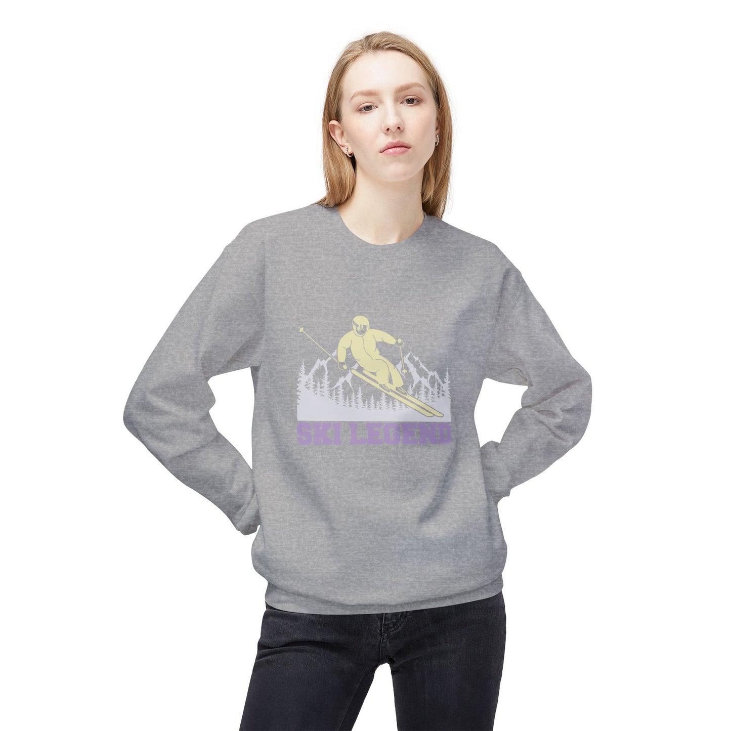 SKI SWEATSHIRT - SKI LEGEND