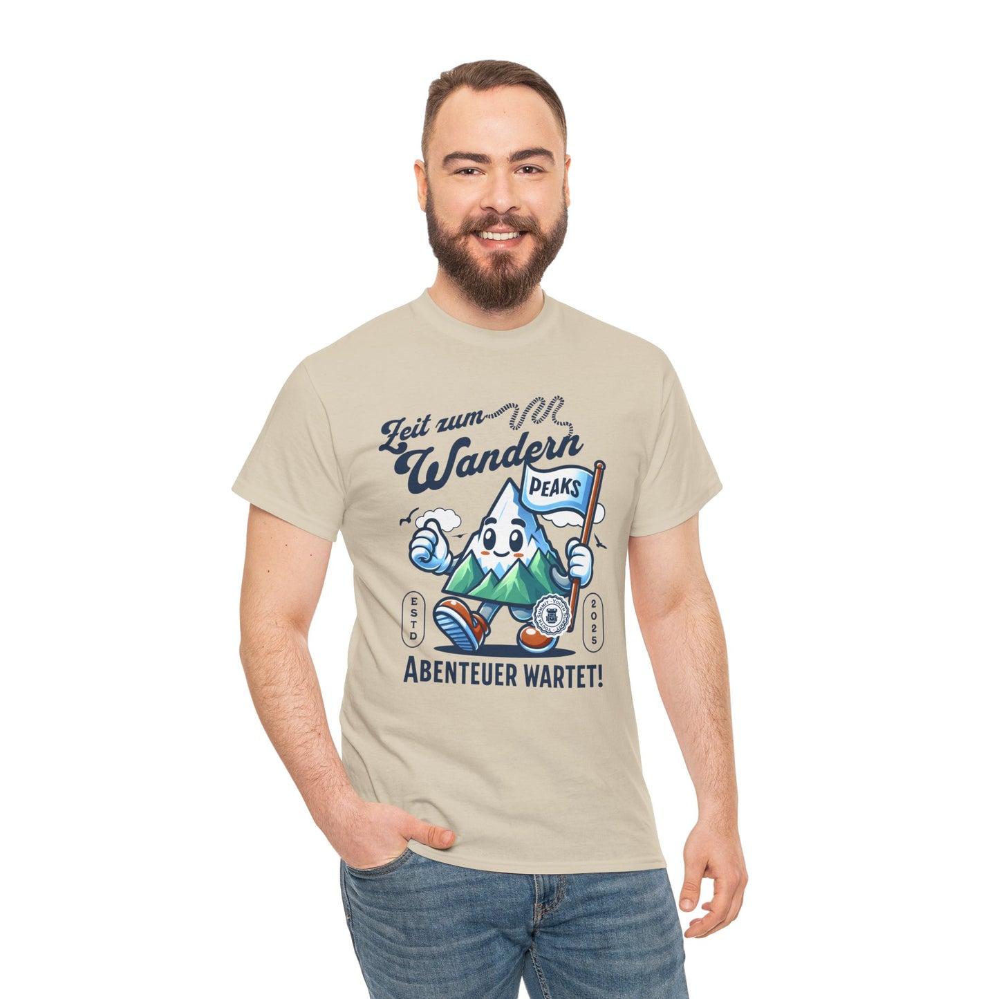 HIKING T-SHIRT - Zeit zum Wandern