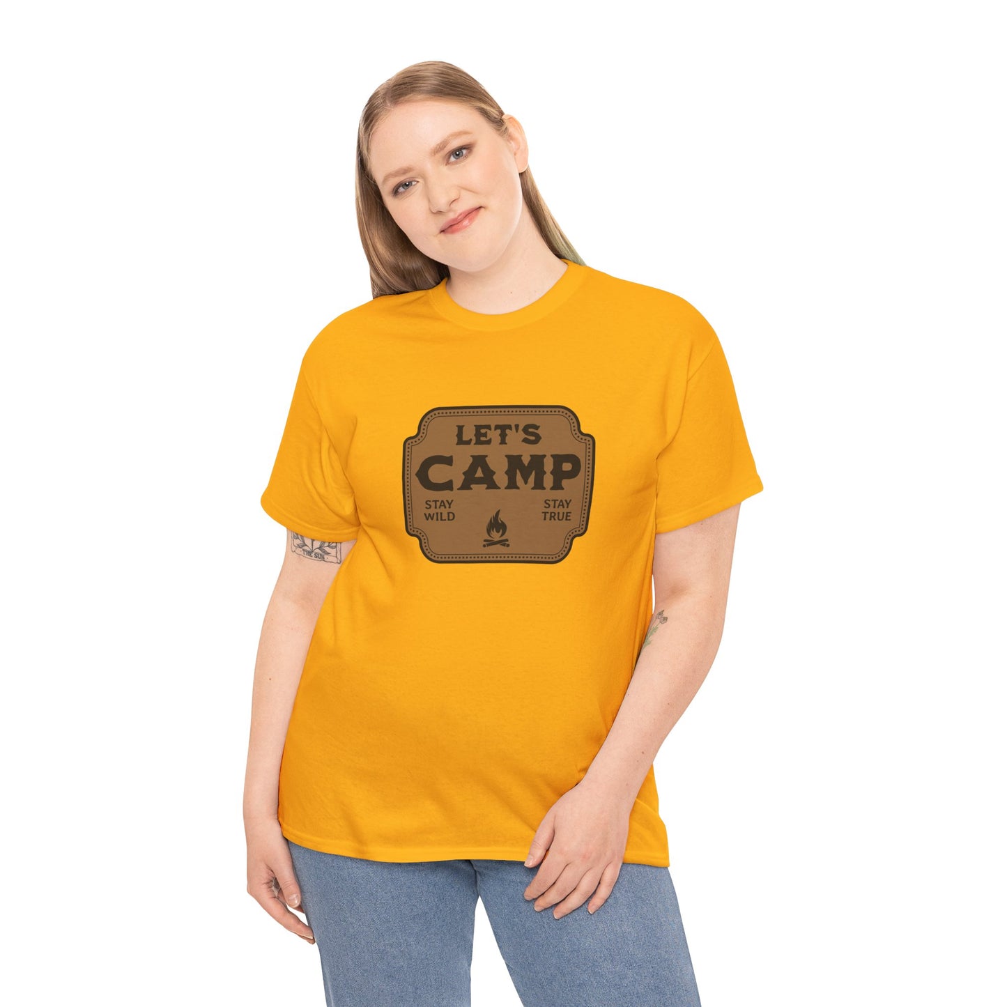 CAMPER T-SHIRT - LET'S CAMP