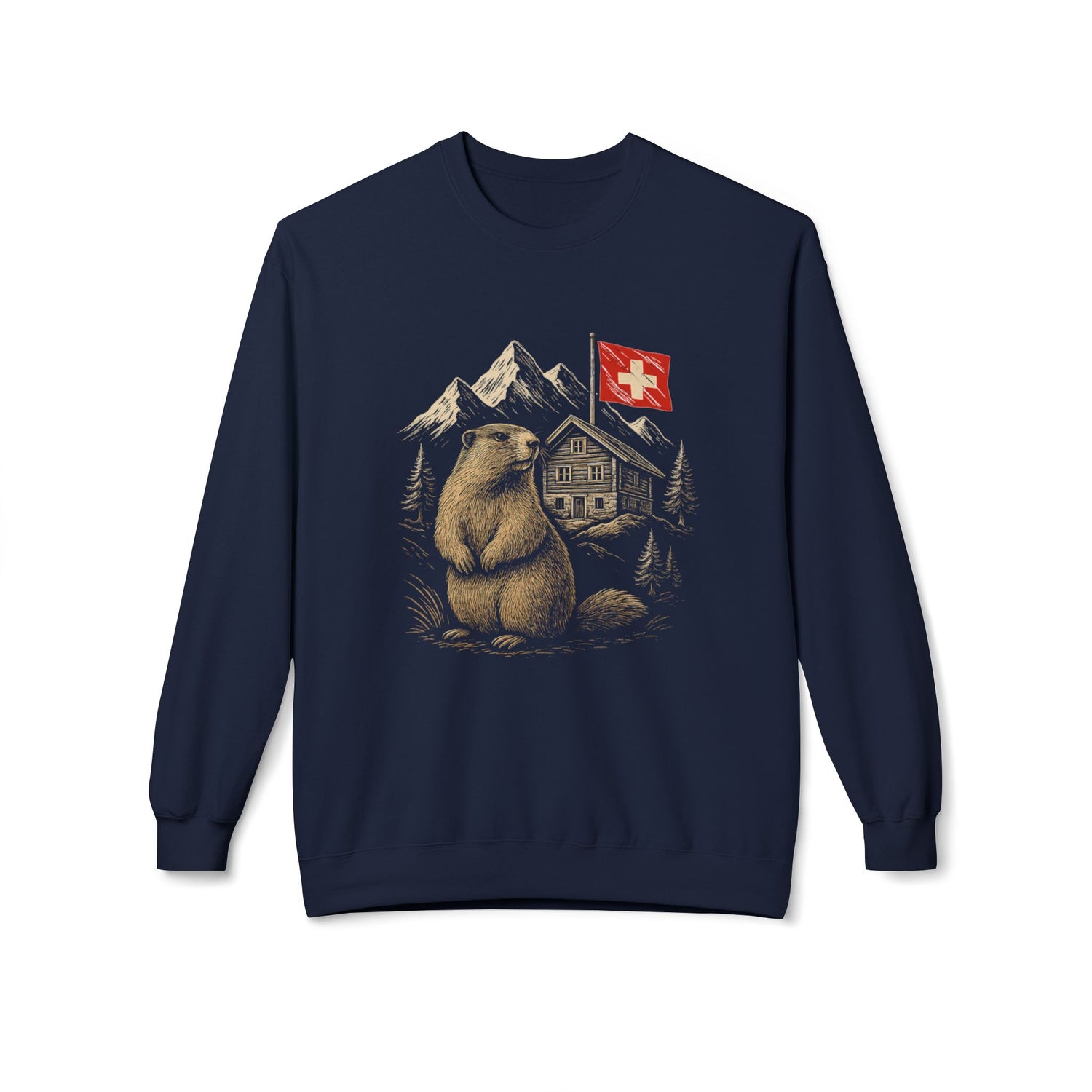 Berg Sweatshirt - Murmeltier