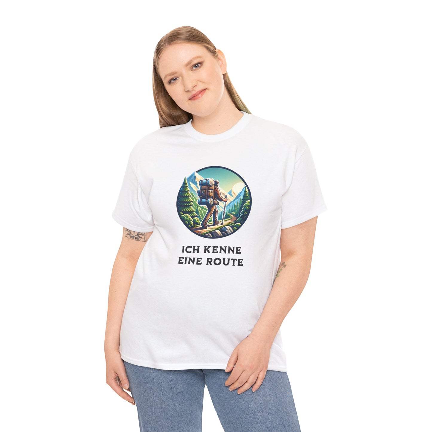 HIKING T-SHIRT - Ich kenne eine Route