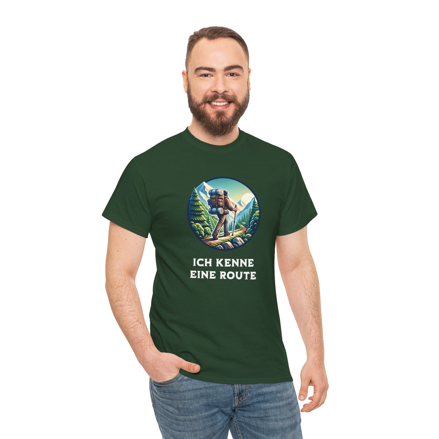 HIKING T-SHIRT - Ich kenne eine Route