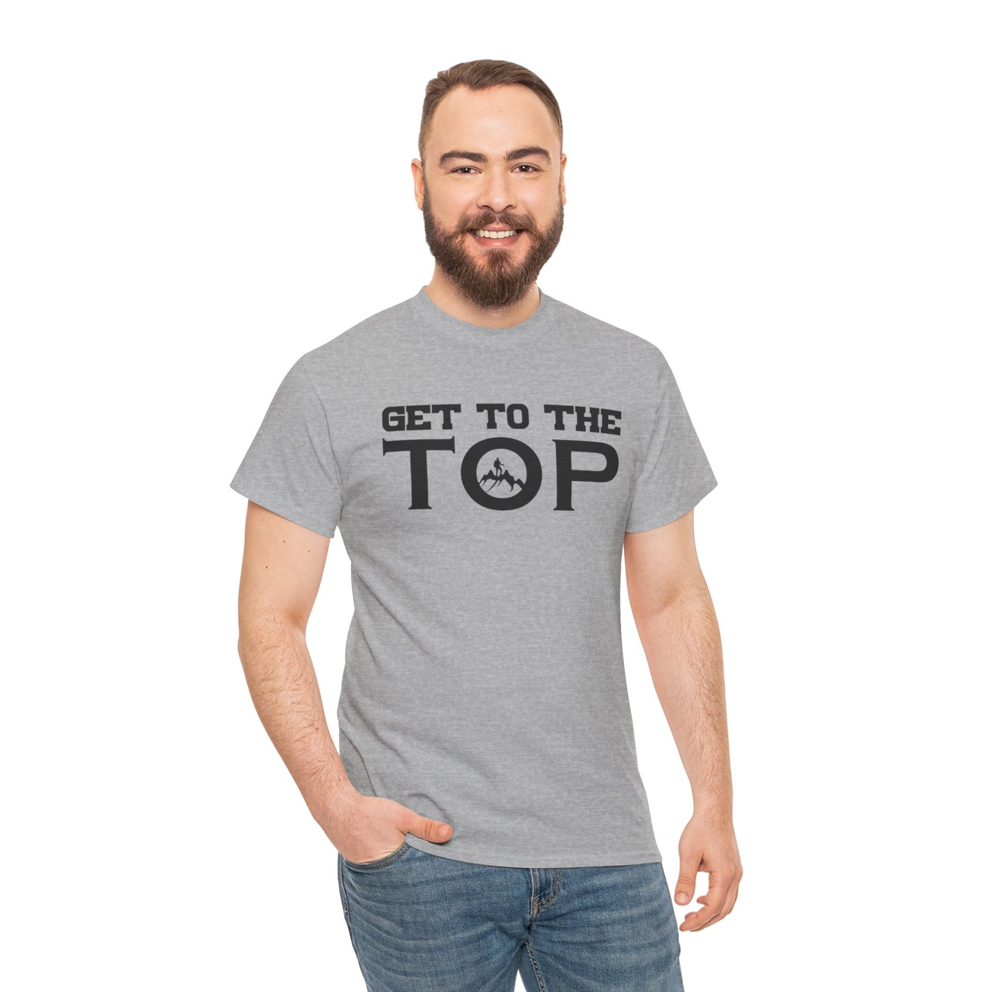 HIKING T-SHIRT - GET TO THE TOP