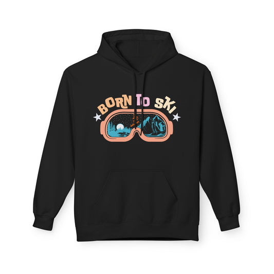 SKI HOODIE - BORN TO SKI