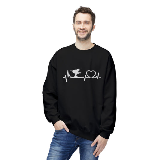 SKI SWEATSHIRT - SKI Herzschlag