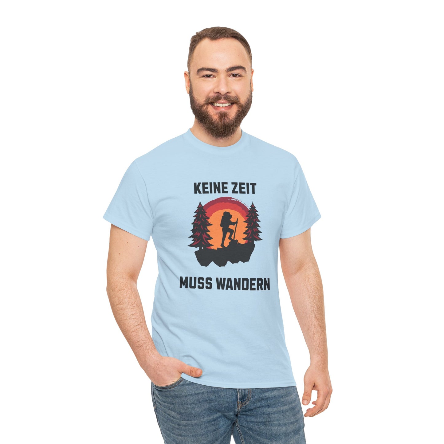 HIKING T-SHIRT - Keine Zeit, muss wandern