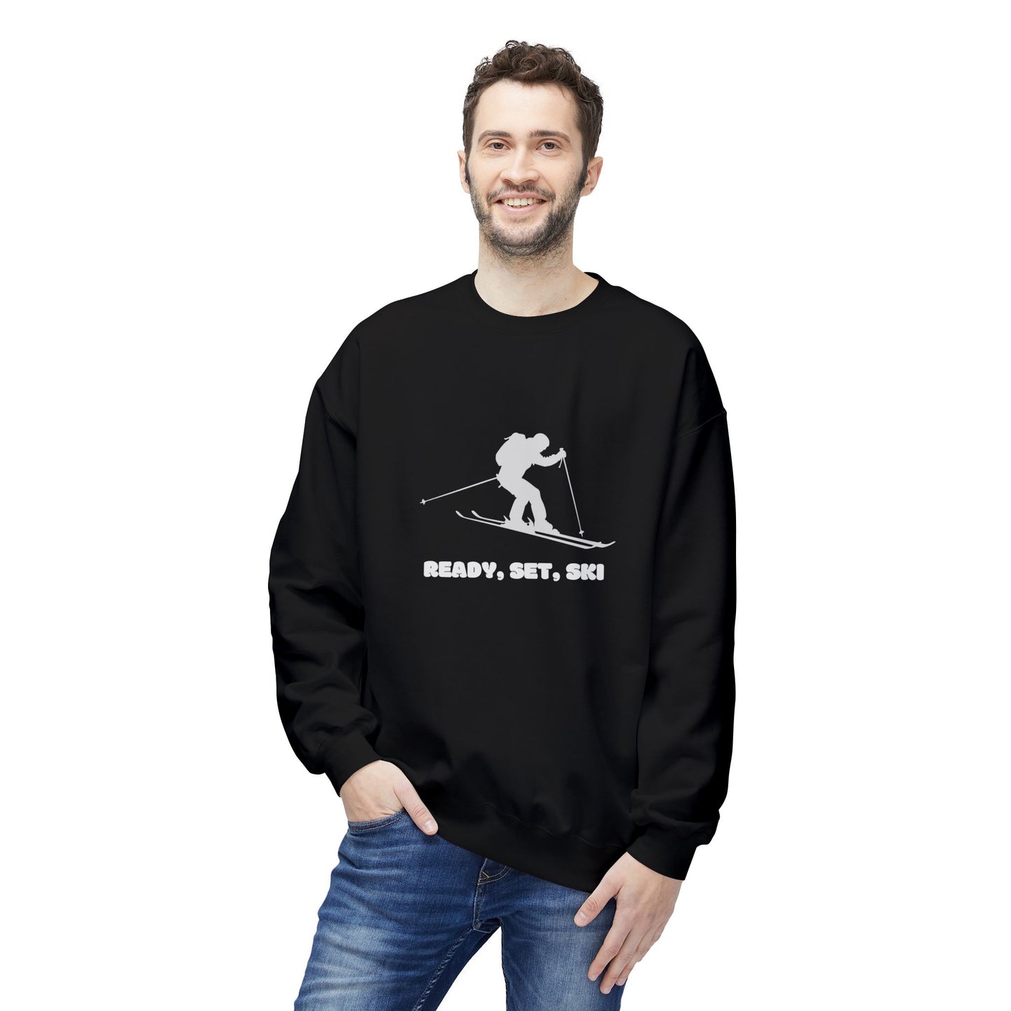 SKI SWEATSHIRT - READY, SET, SKI