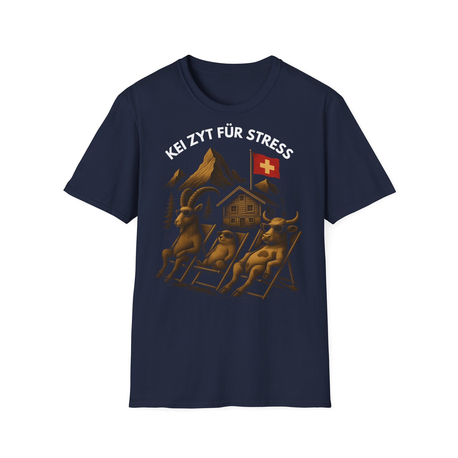 Berg T-Shirt - KEI ZYT FÜR STRESS 2