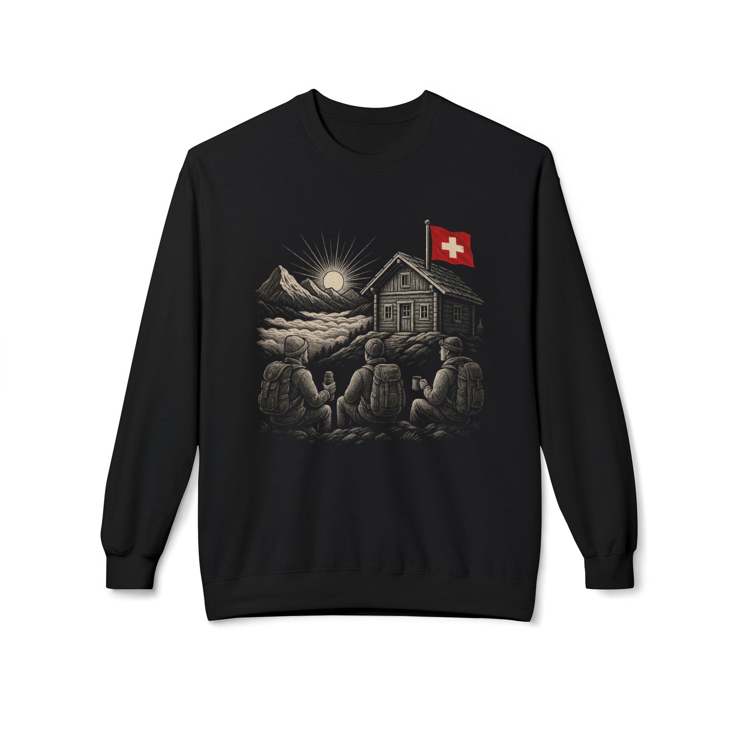 Berg Sweatshirt - Freunde