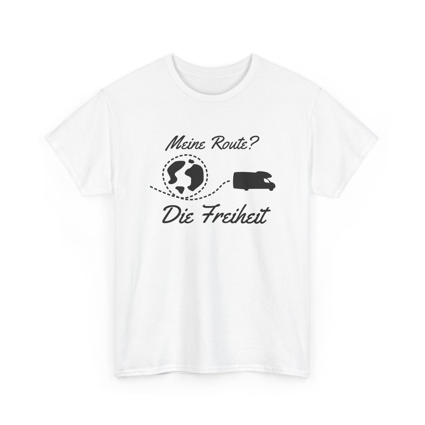 Camper T-Shirt - Meine Route? Die Freiheit