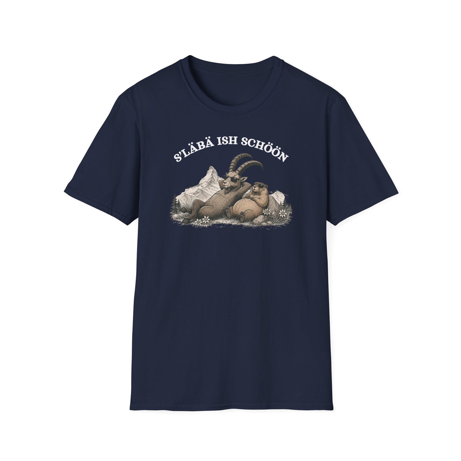 Berg T-Shirt - S'LÄBÄ ISH SCHÖÖN