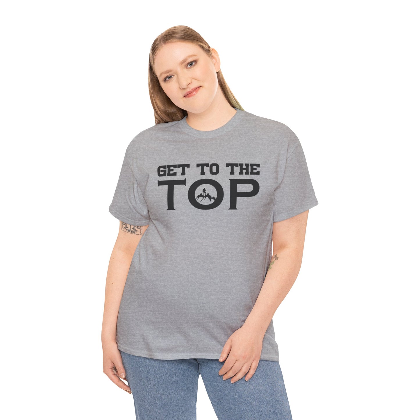 HIKING T-SHIRT - GET TO THE TOP