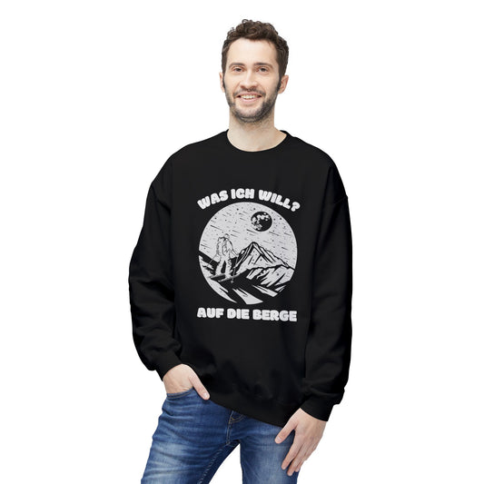 SKI SWEATSHIRT - Was ich will? Auf die Berge